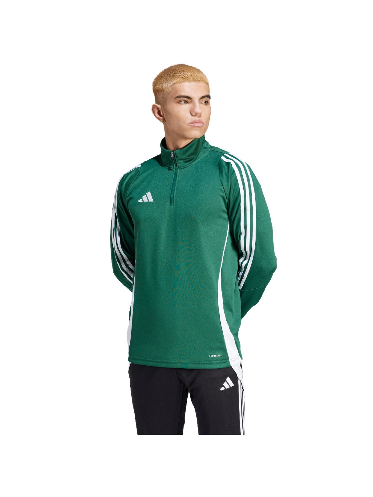 Vyriški Adidas Tiro 24 Training Top džemperiai, žalia ir balta IS1040 2