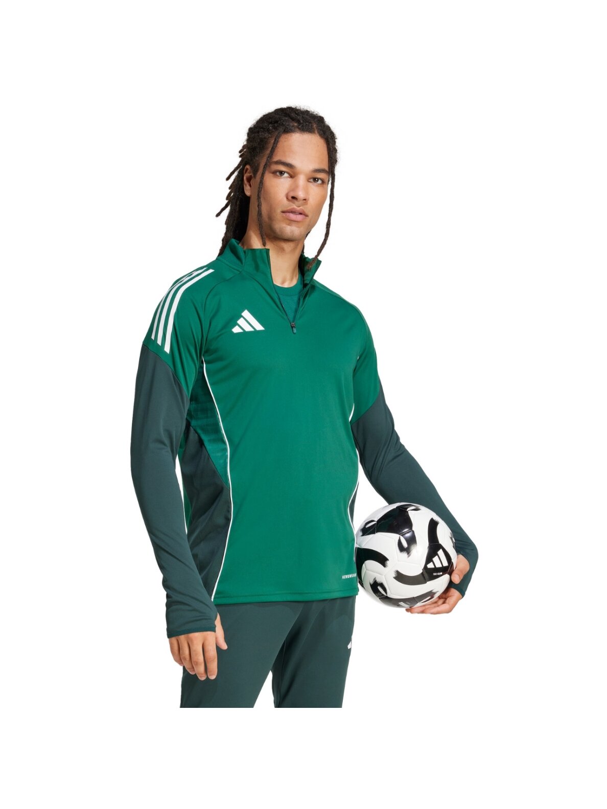 Adidas Tiro 25 Competition Training Top vyrams žalia JI8938 Adidas Tiro 25 Competition Training Top vyrams žalia JI8938