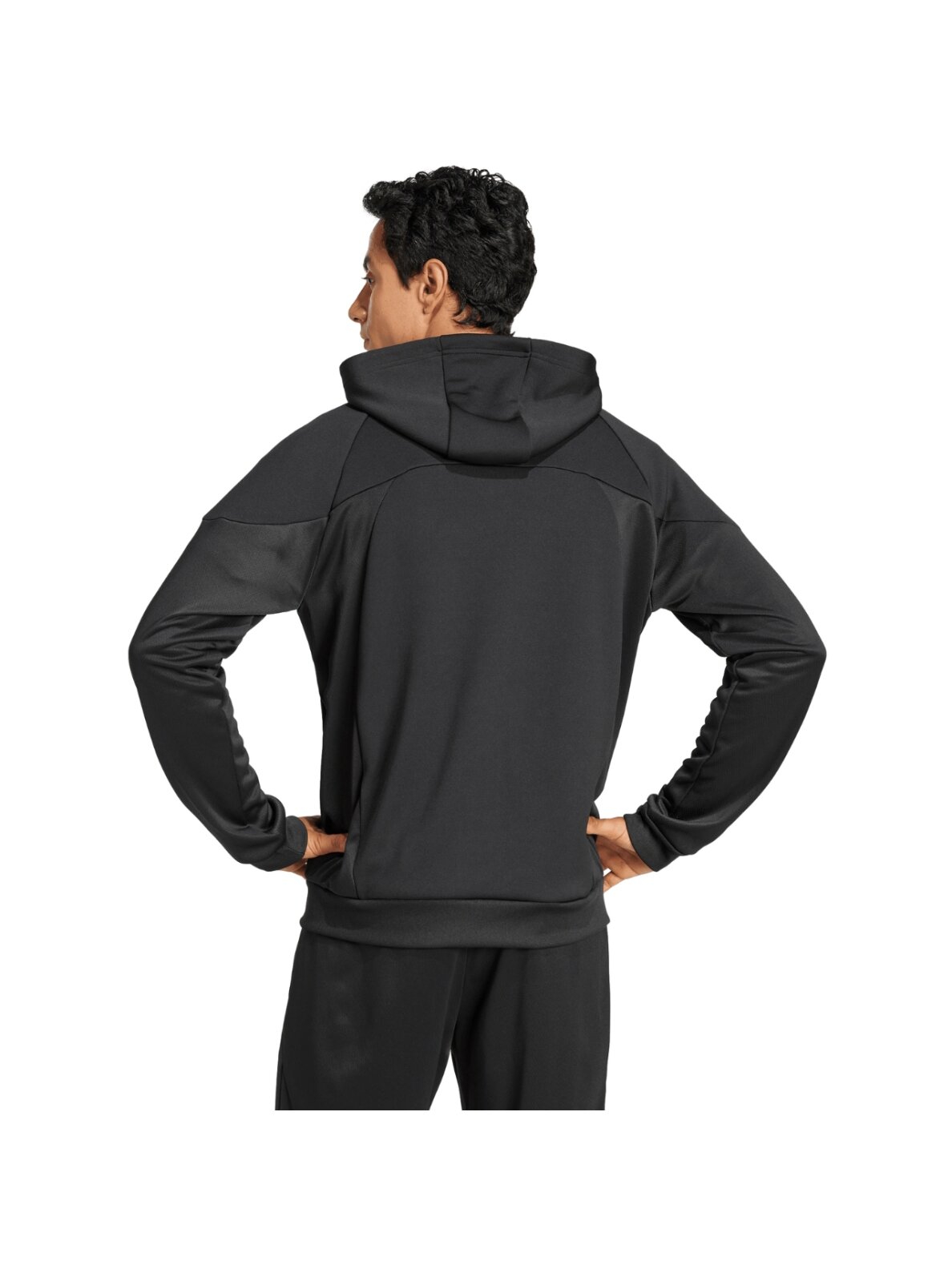 Adidas Tiro 25 Full-Zip vyriška sportinė džemperis juoda JD9078 2 Adidas Tiro 25 Full-Zip vyriška sportinė džemperis juoda JD9078 2