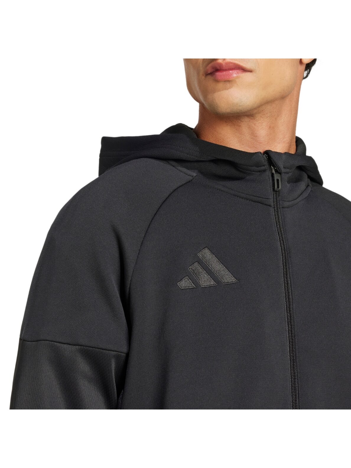 Adidas Tiro 25 Full-Zip vyriška sportinė džemperis juoda JD9078 4