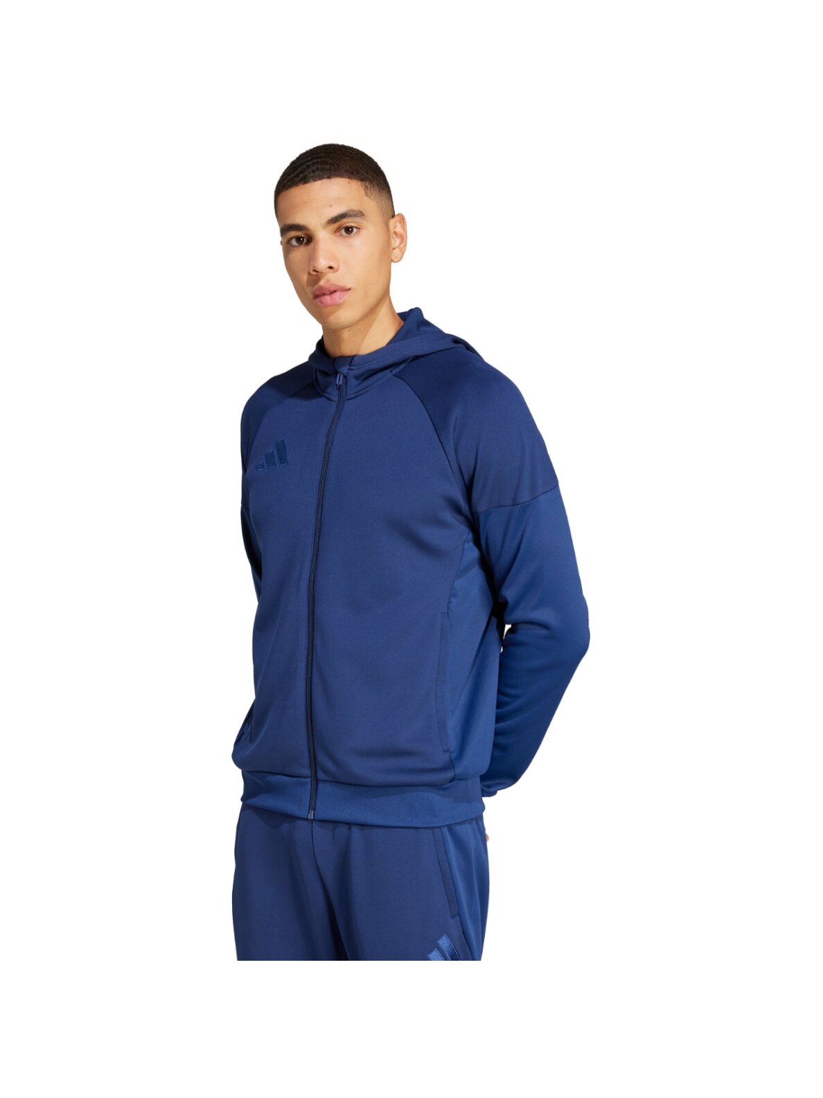 Adidas Tiro 25 Full-Zip Hoodie vyriškas bluzonas tamsiai mėlynas JC5131 3 Adidas Tiro 25 Full-Zip Hoodie vyriškas bluzonas tamsiai mėlynas JC5131 3