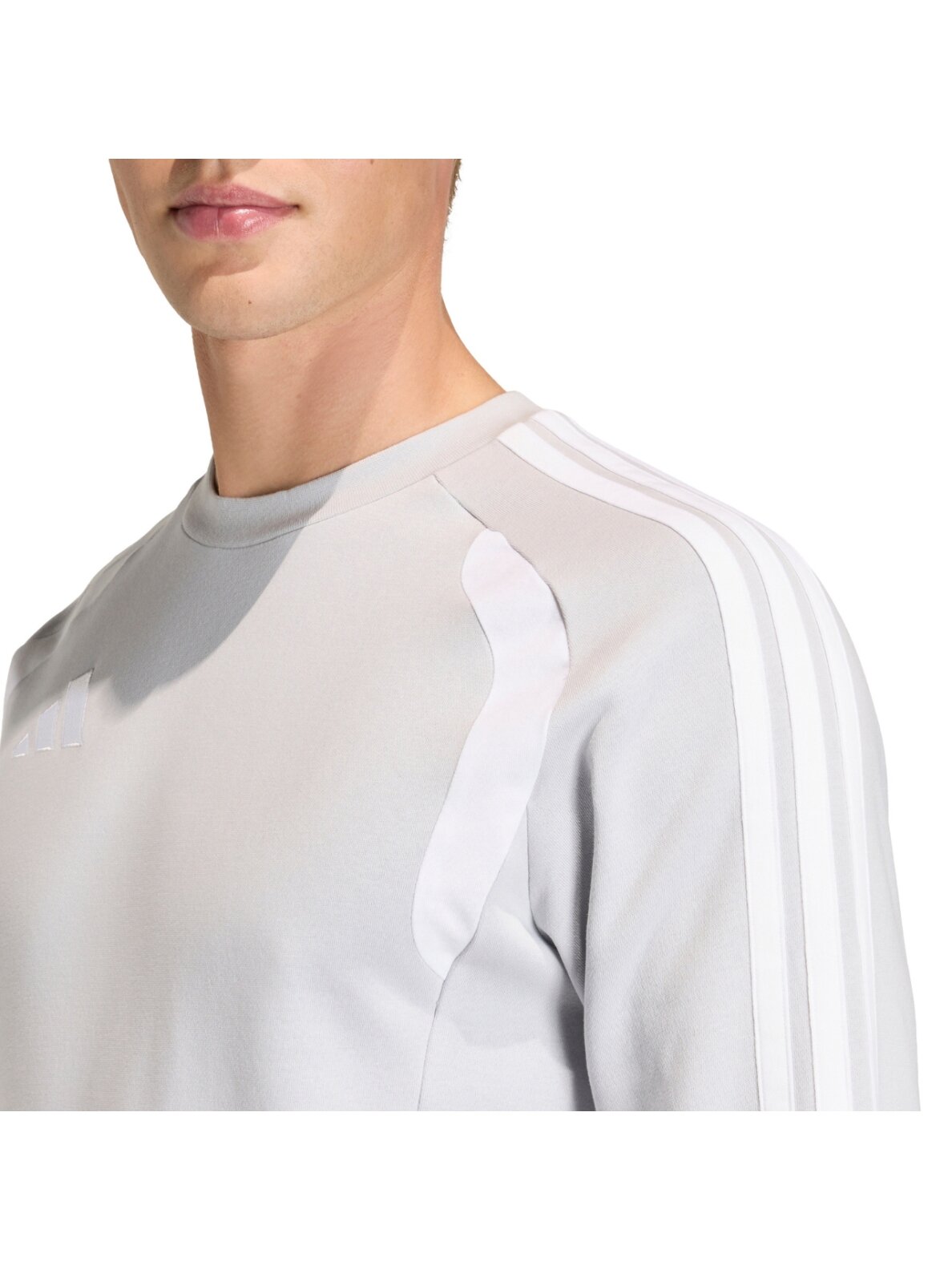 Adidas Tiro 26 League Sweat Crew vyriškas džemperis šviesiai pilkas KF3415 4 Adidas Tiro 26 League Sweat Crew vyriškas džemperis šviesiai pilkas KF3415 4