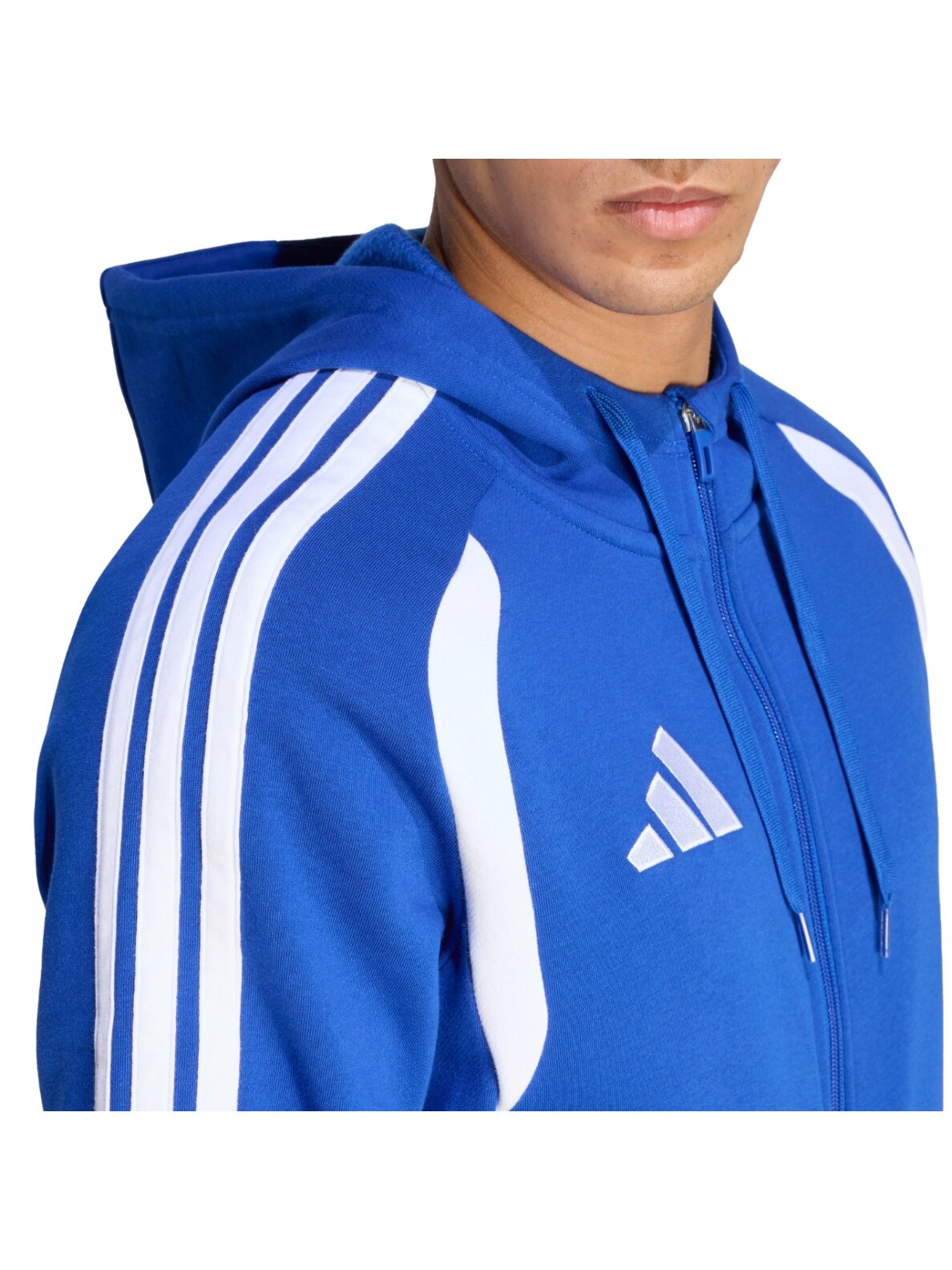 adidas Tiro 26 League Sweat Full Zip Hoodie džemperis vyrams mėlynas KF9105 3 adidas Tiro 26 League Sweat Full Zip Hoodie džemperis vyrams mėlynas KF9105 3