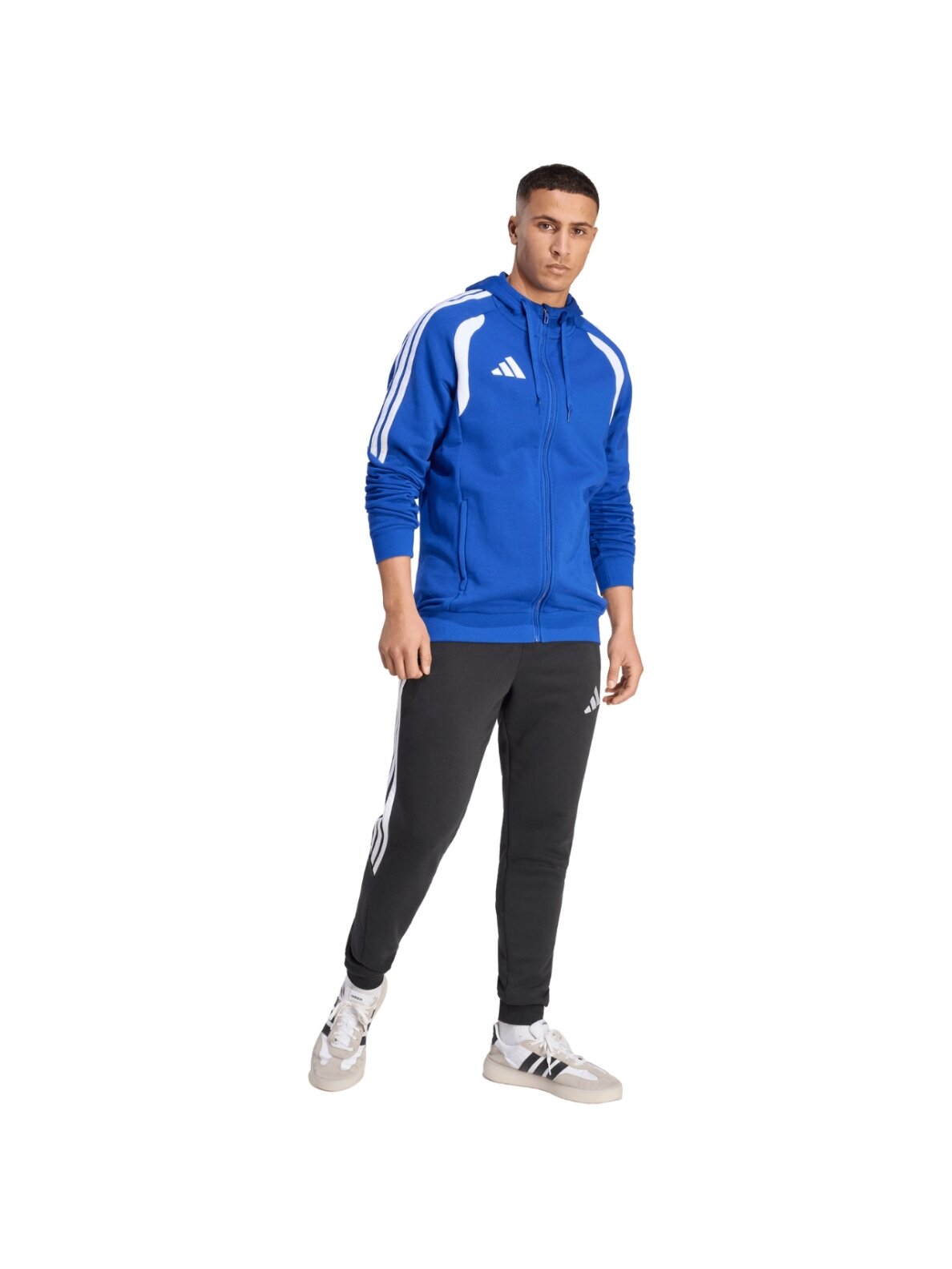 adidas Tiro 26 League Sweat Full Zip Hoodie džemperis vyrams mėlynas KF9105 6 adidas Tiro 26 League Sweat Full Zip Hoodie džemperis vyrams mėlynas KF9105 6