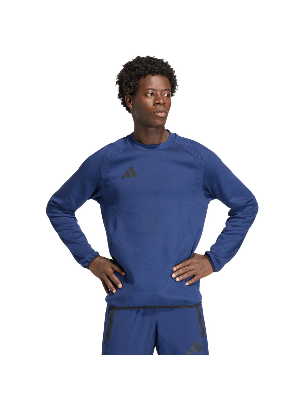 Adidas Tiro 26 Travel Crew džemperis vyrams tamsiai mėlynas KD1145
