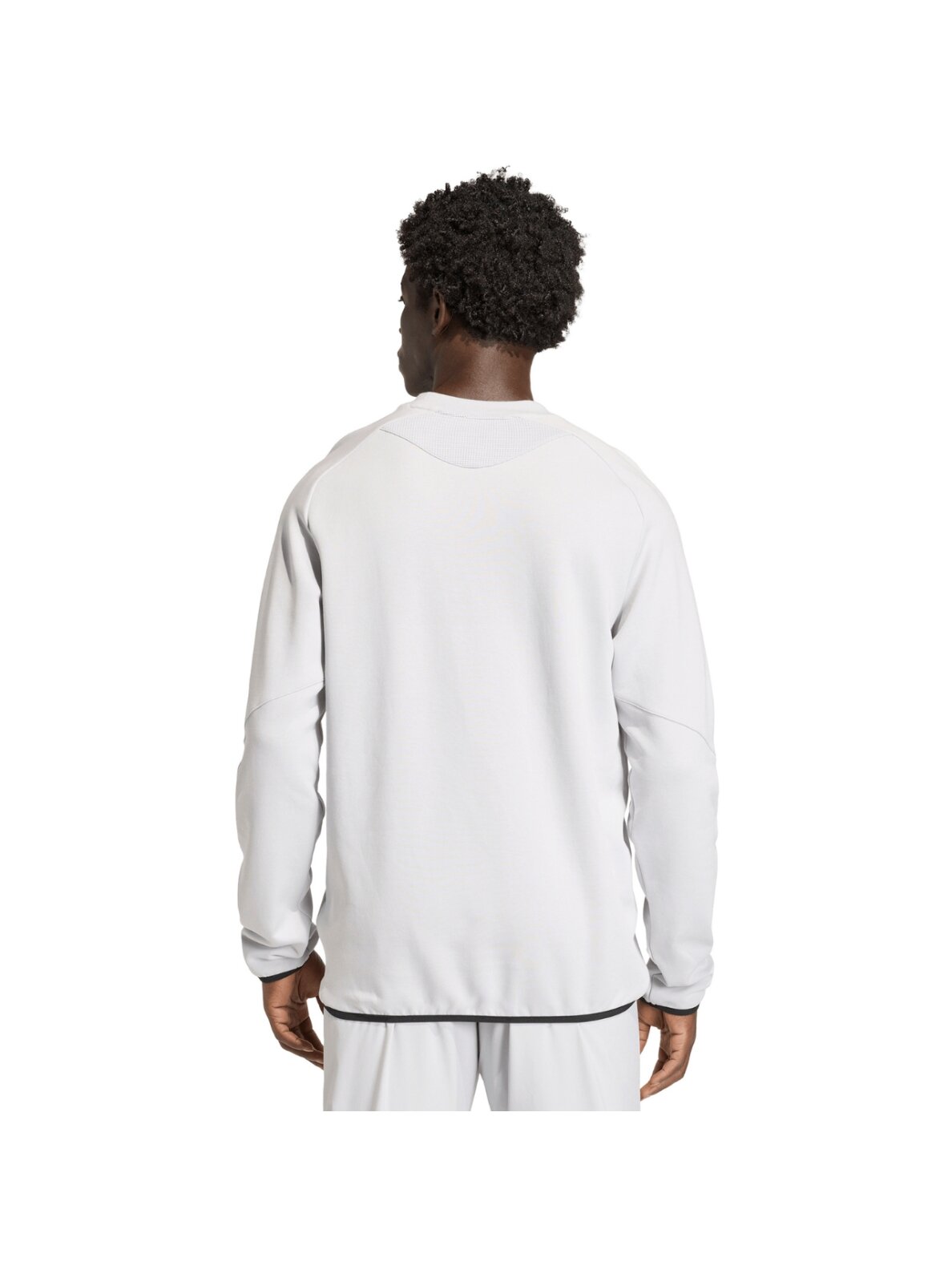 Vyriški adidas Tiro 26 Travel Crew džemperiai, šviesiai pilki KD3323 2 Vyriški adidas Tiro 26 Travel Crew džemperiai, šviesiai pilki KD3323 2