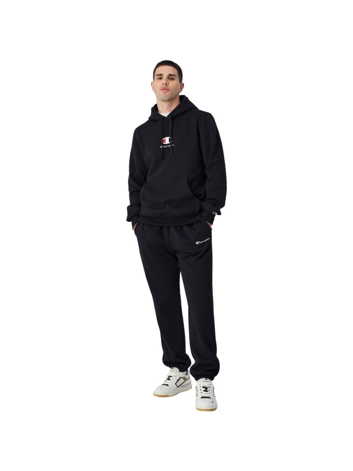 Vyriška Palaidinė Champion Hooded juoda 220268 KK001 3