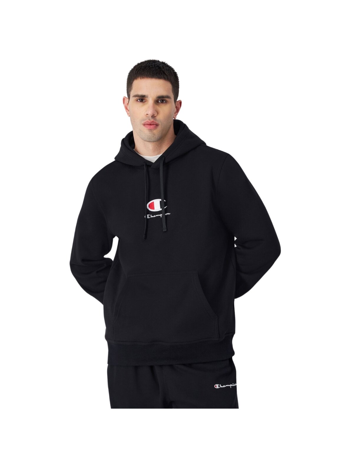 Vyriška Palaidinė Champion Hooded juoda 220268 KK001