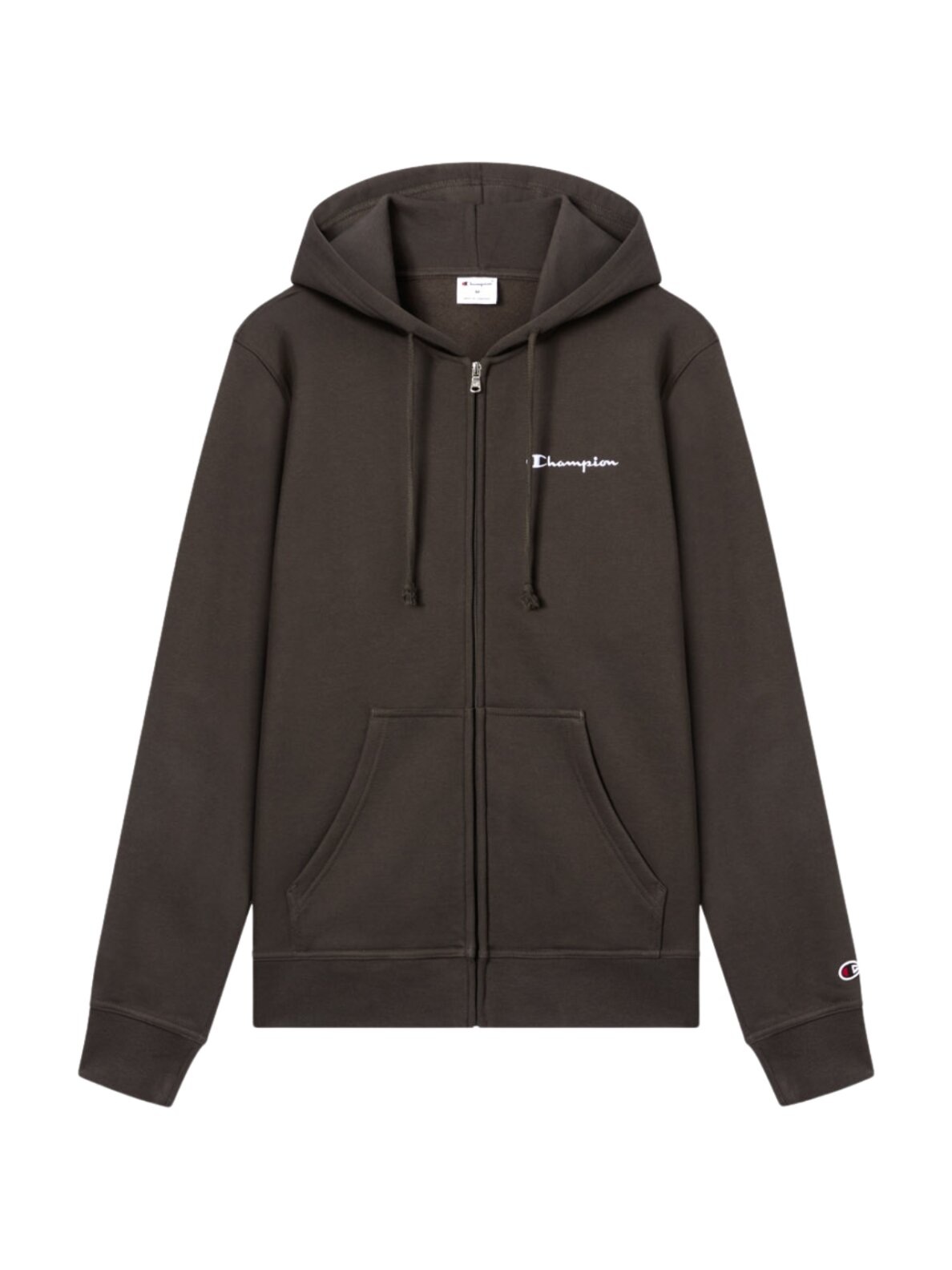 Champion vyriškas džemperis su užtrauktuku Hooded Full Zip Sweatshirt, rudas 221794 GS509 1 Champion vyriškas džemperis su užtrauktuku Hooded Full Zip Sweatshirt, rudas 221794 GS509 1