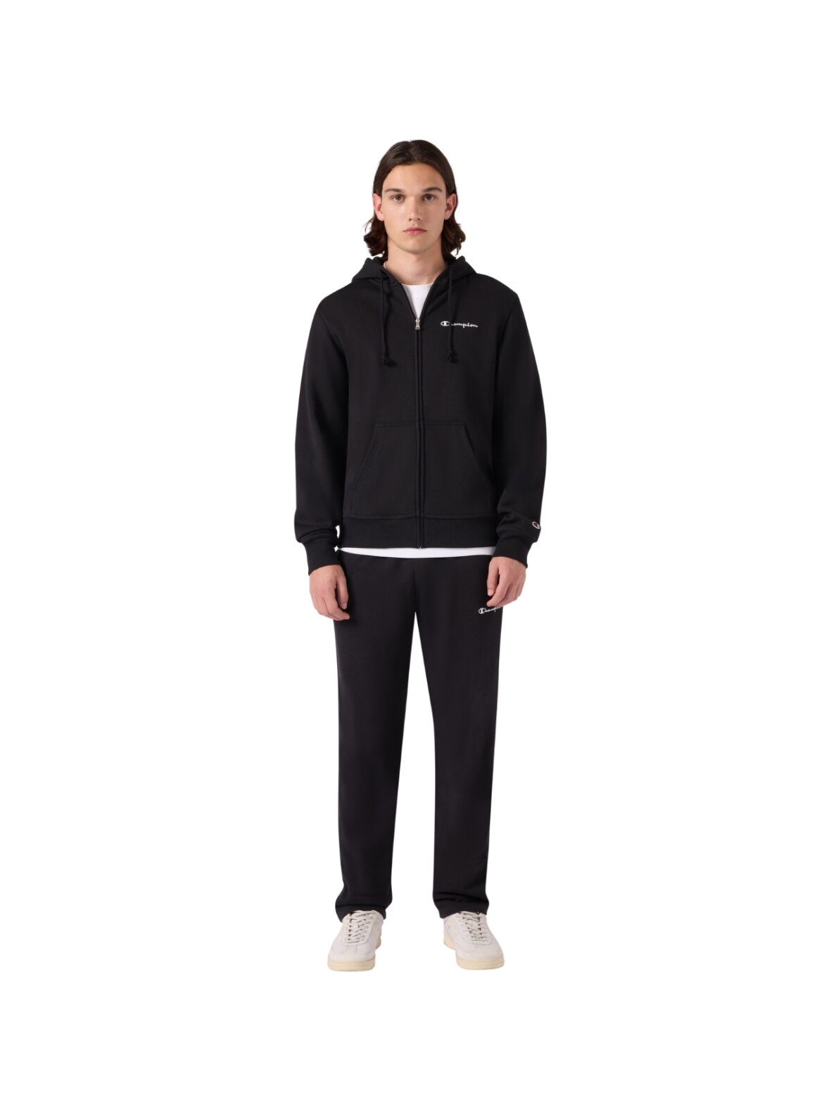 Champion vyriškas džemperis su užtrauktuku Hooded Full Zip Sweatshirt, juodas 221794 KK001 4 Champion vyriškas džemperis su užtrauktuku Hooded Full Zip Sweatshirt, juodas 221794 KK001 4