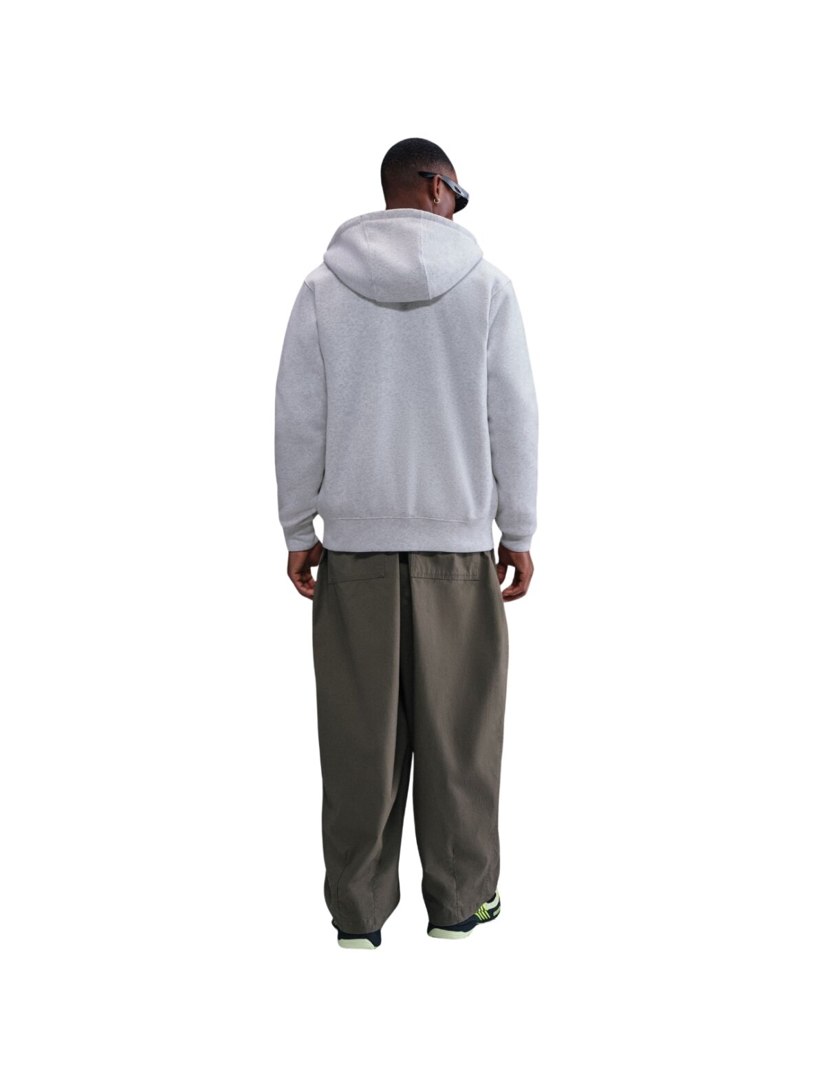 Nike Club BB FZ Hoodie vyriškas džemperis baltas FN3861 051 6