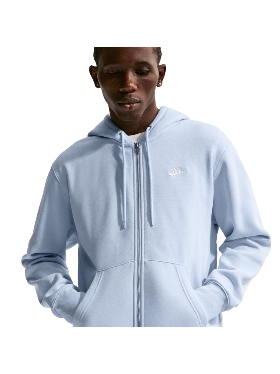 Nike Club BB FZ Hoodie vyriškas džemperis, mėlynas FN3861 407 2