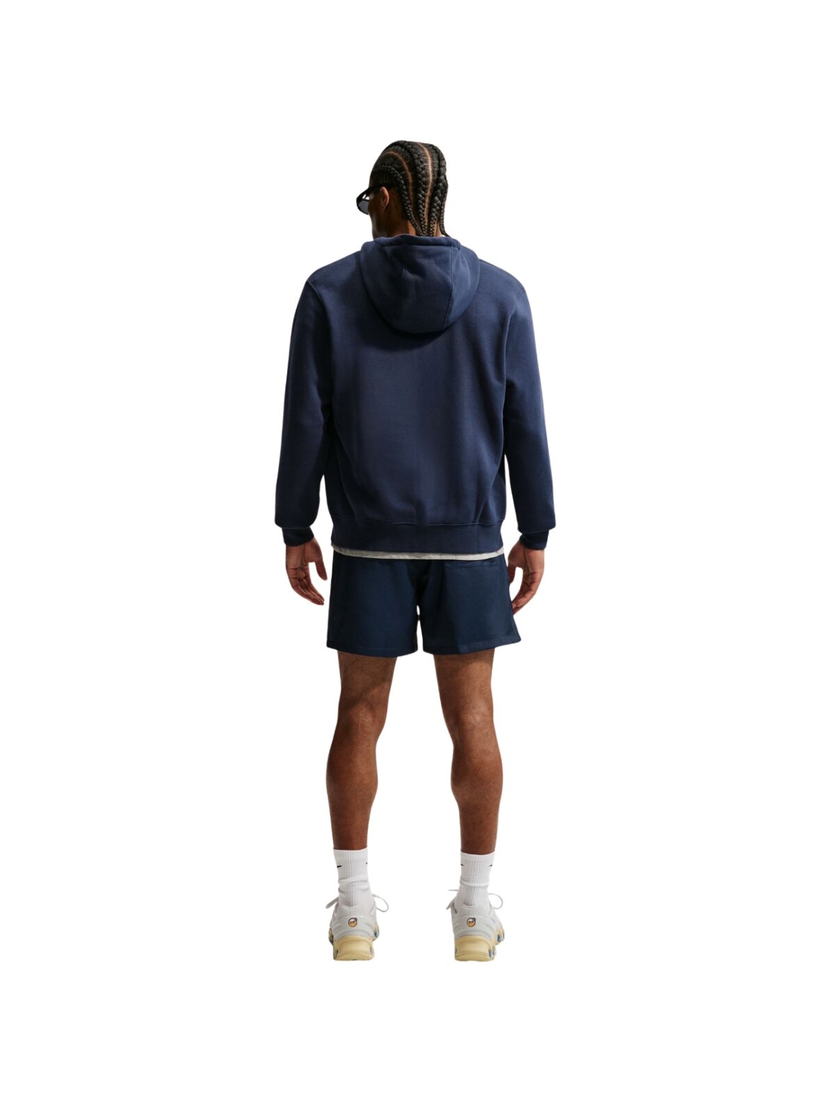 Nike vyriškas džemperis su užtrauktuku Club BB FZ Hoodie, tamsiai mėlynas FN3861 451 6