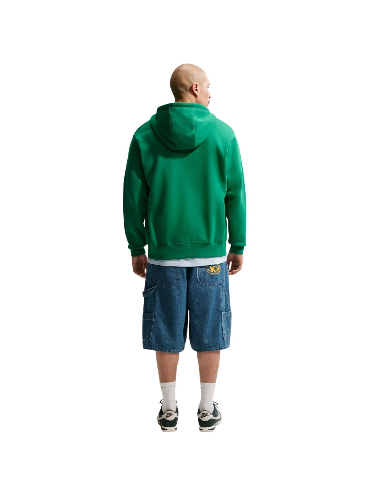 Džemperis vyriškas Nike Club BB FZ Hoodie žalias FN3861 365 6