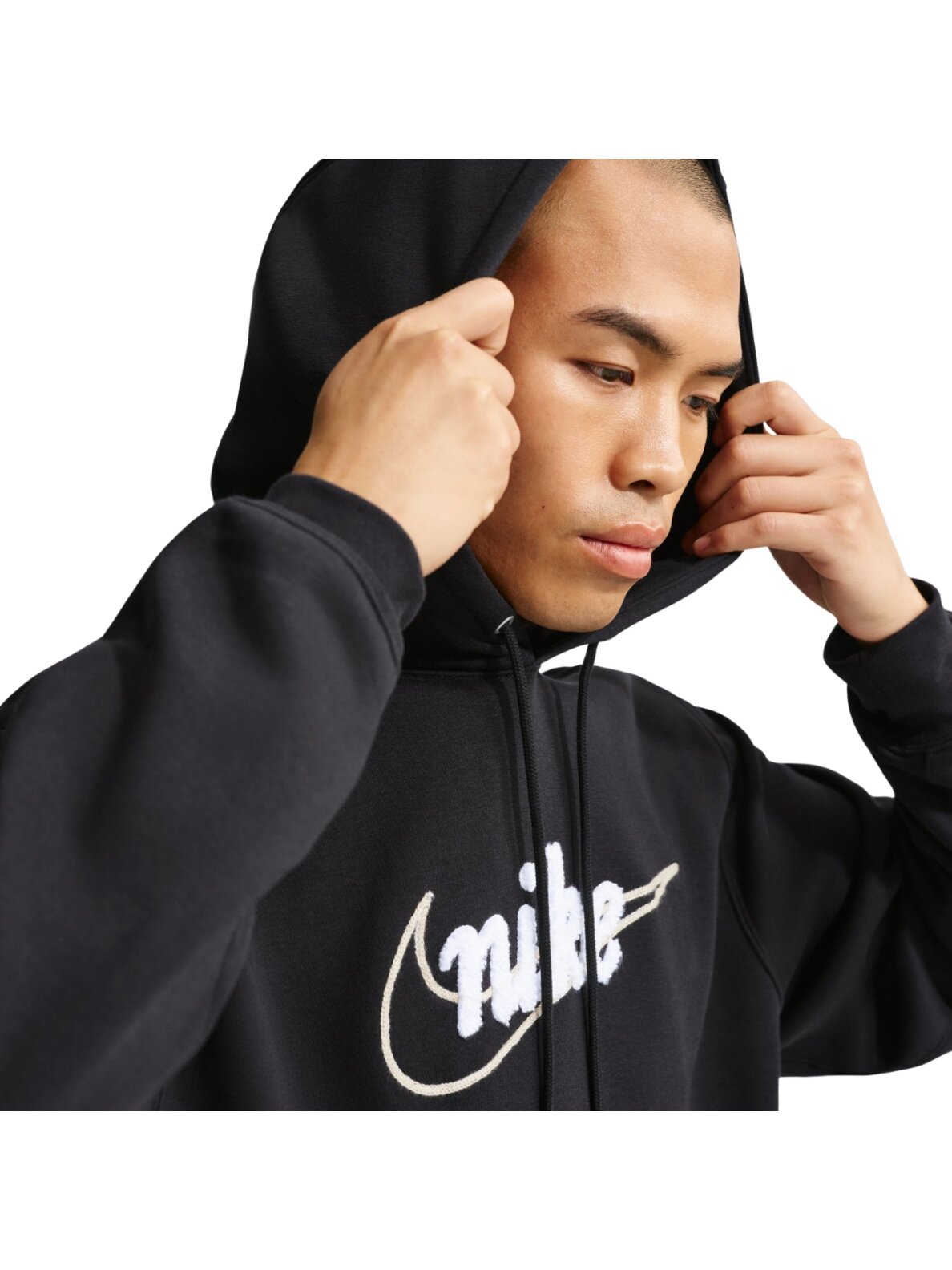 Nike Club BB Hoodie vyriškas džemperis juodas IF0685 010 4 Nike Club BB Hoodie vyriškas džemperis juodas IF0685 010 4