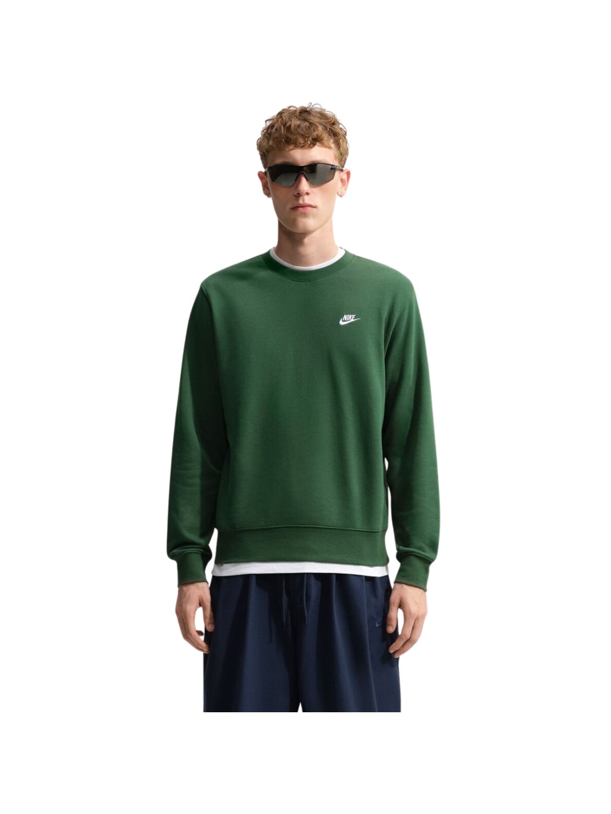 Nike Club FT vyriškas megztinis žalias FN3888 323 Nike Club FT vyriškas megztinis žalias FN3888 323