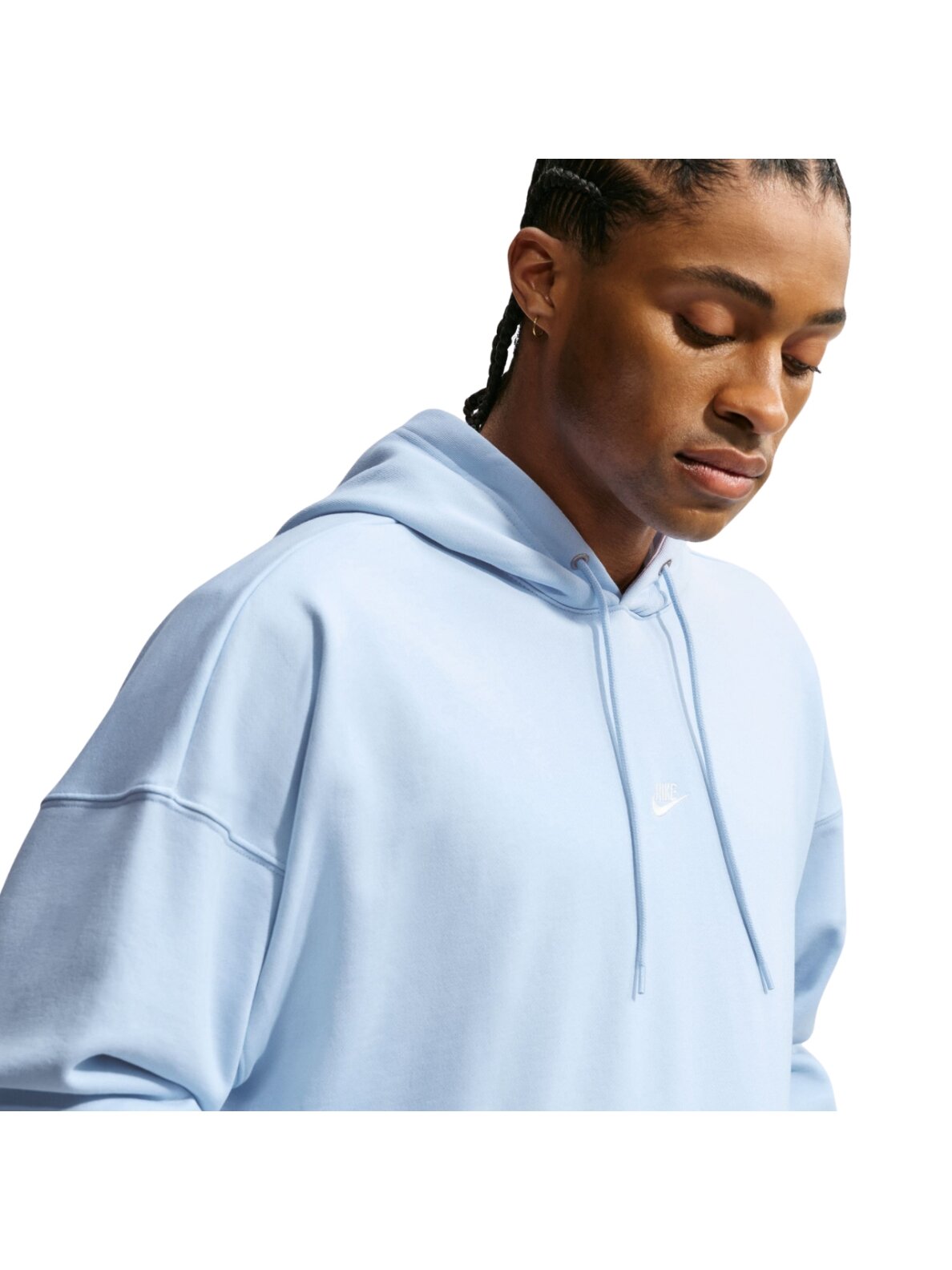 Nike Sportswear Club Hoodie džemperis vyrams su gobtuvu šviesiai mėlynas IF0745 407 3 Nike Sportswear Club Hoodie džemperis vyrams su gobtuvu šviesiai mėlynas IF0745 407 3