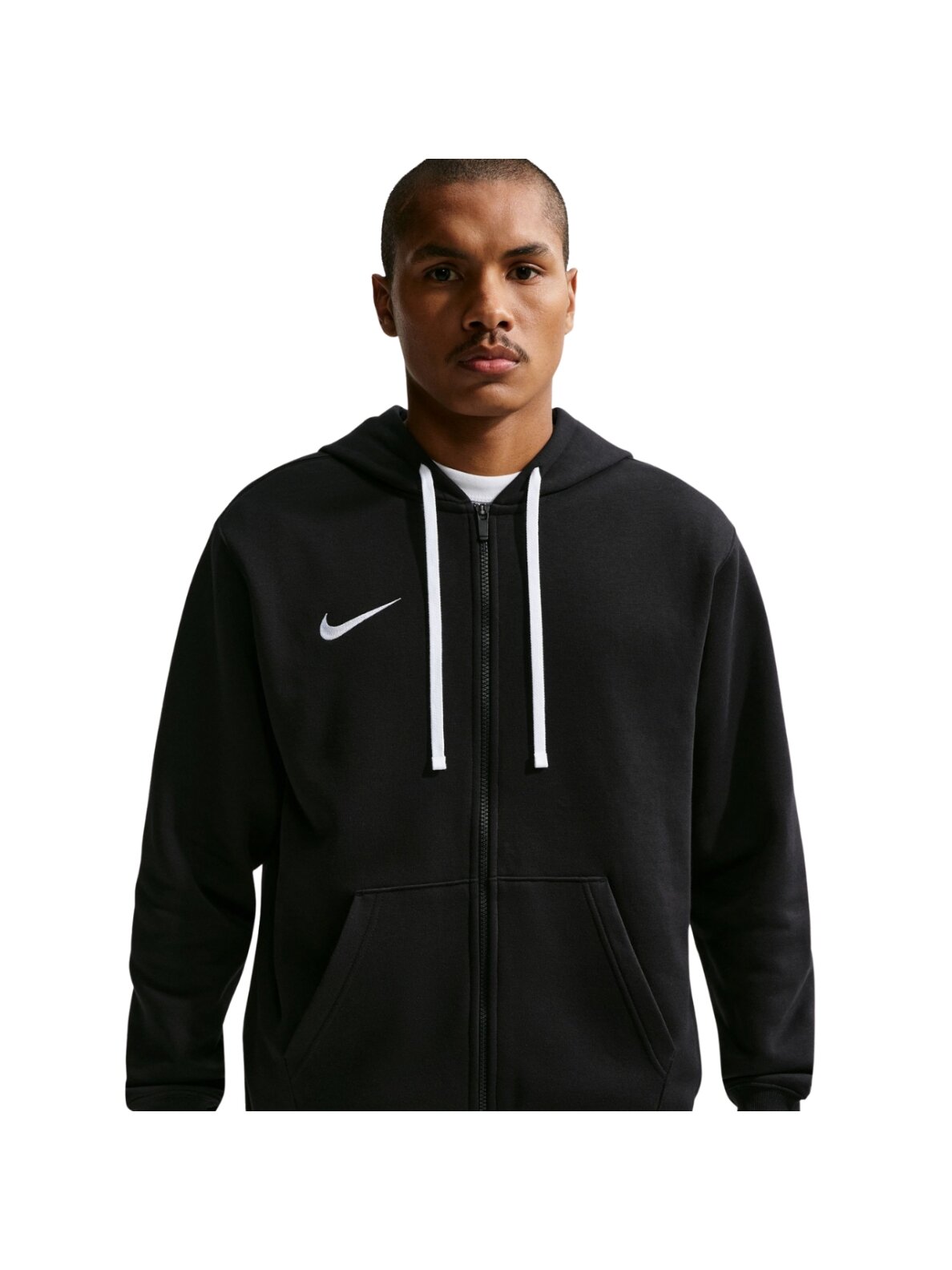 Nike Park 26 Fleece Fleece Full-Zip Hoodie vyriškas džemperis juodas IB1228 010 2 Nike Park 26 Fleece Fleece Full-Zip Hoodie vyriškas džemperis juodas IB1228 010 2
