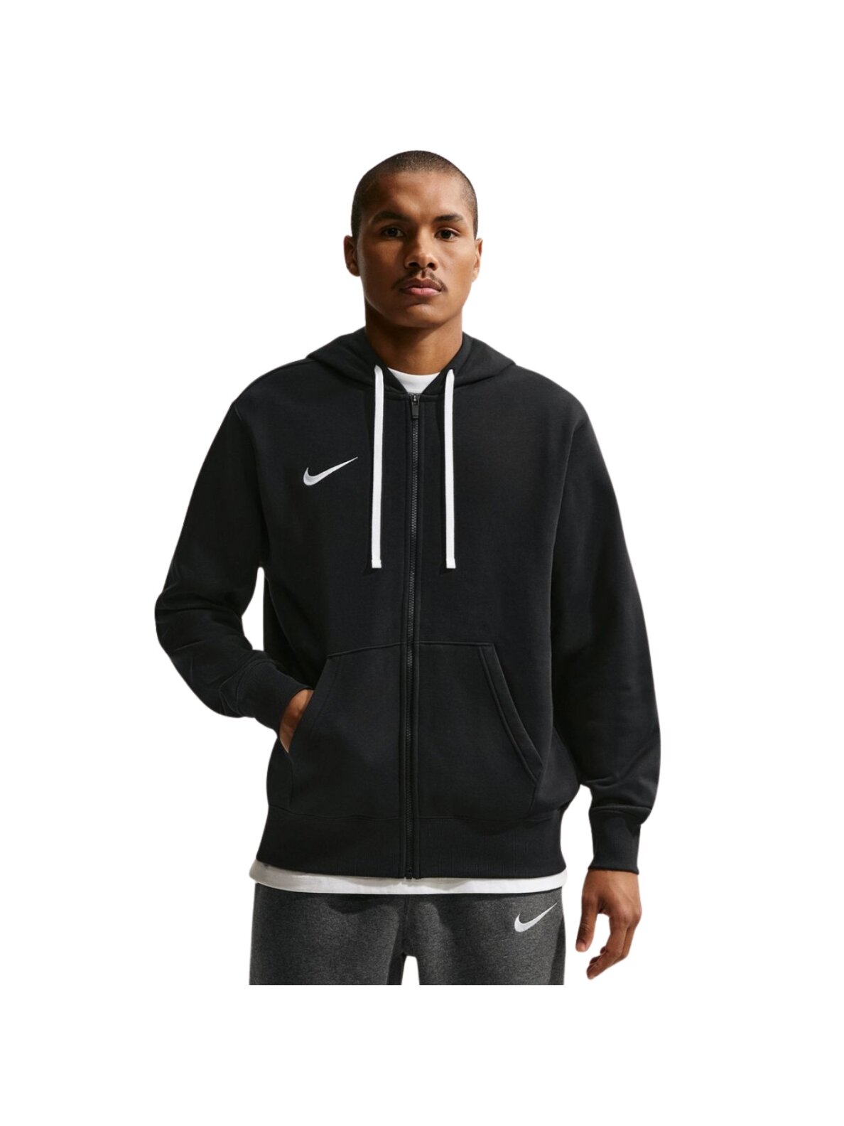 Nike Park 26 Fleece Fleece Full-Zip Hoodie vyriškas džemperis juodas IB1228 010