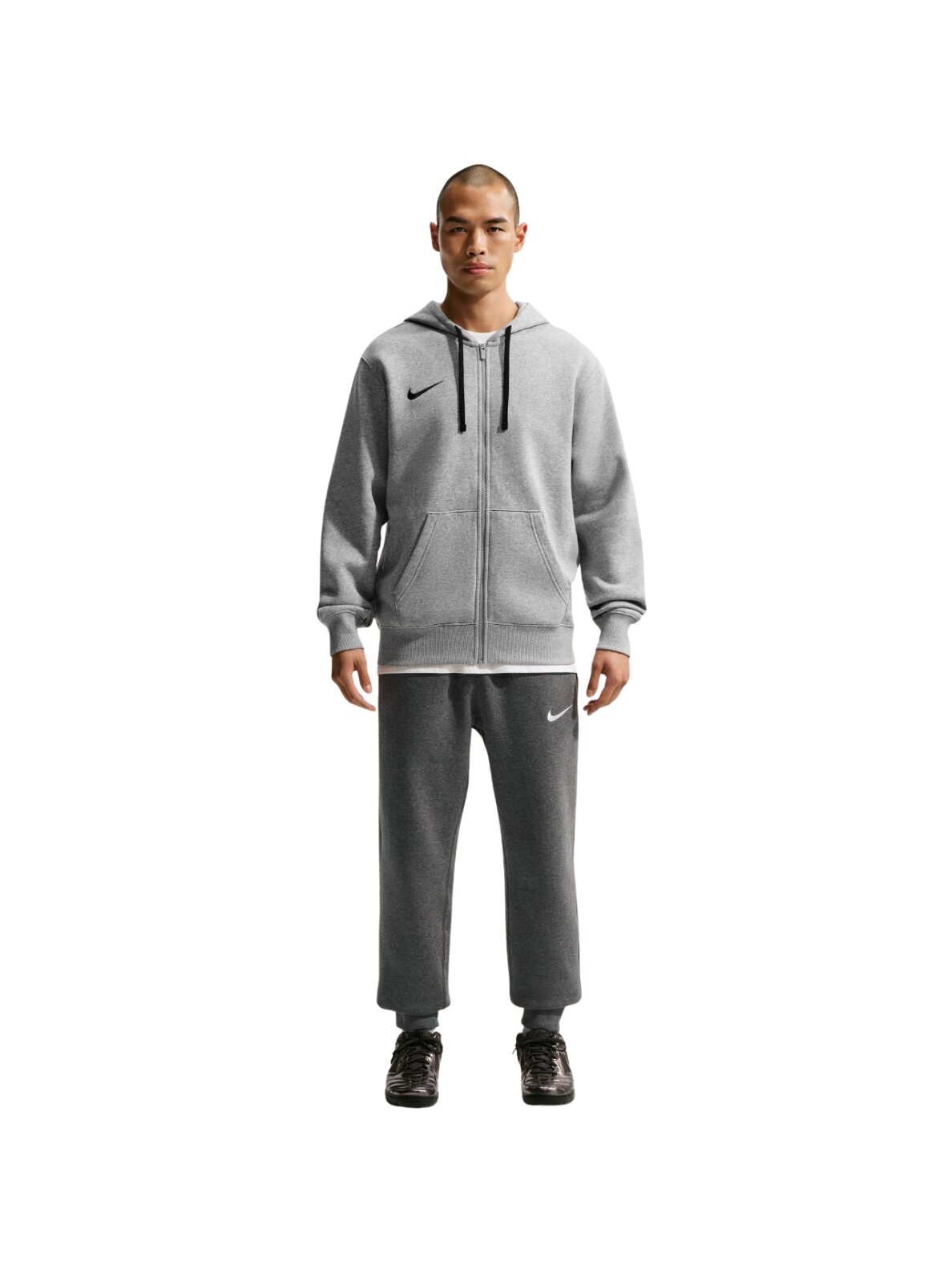 Nike Park 26 Fleece Fleece Full-Zip Hoodie vyriškas džemperis pilkas IB1228 063 5 Nike Park 26 Fleece Fleece Full-Zip Hoodie vyriškas džemperis pilkas IB1228 063 5