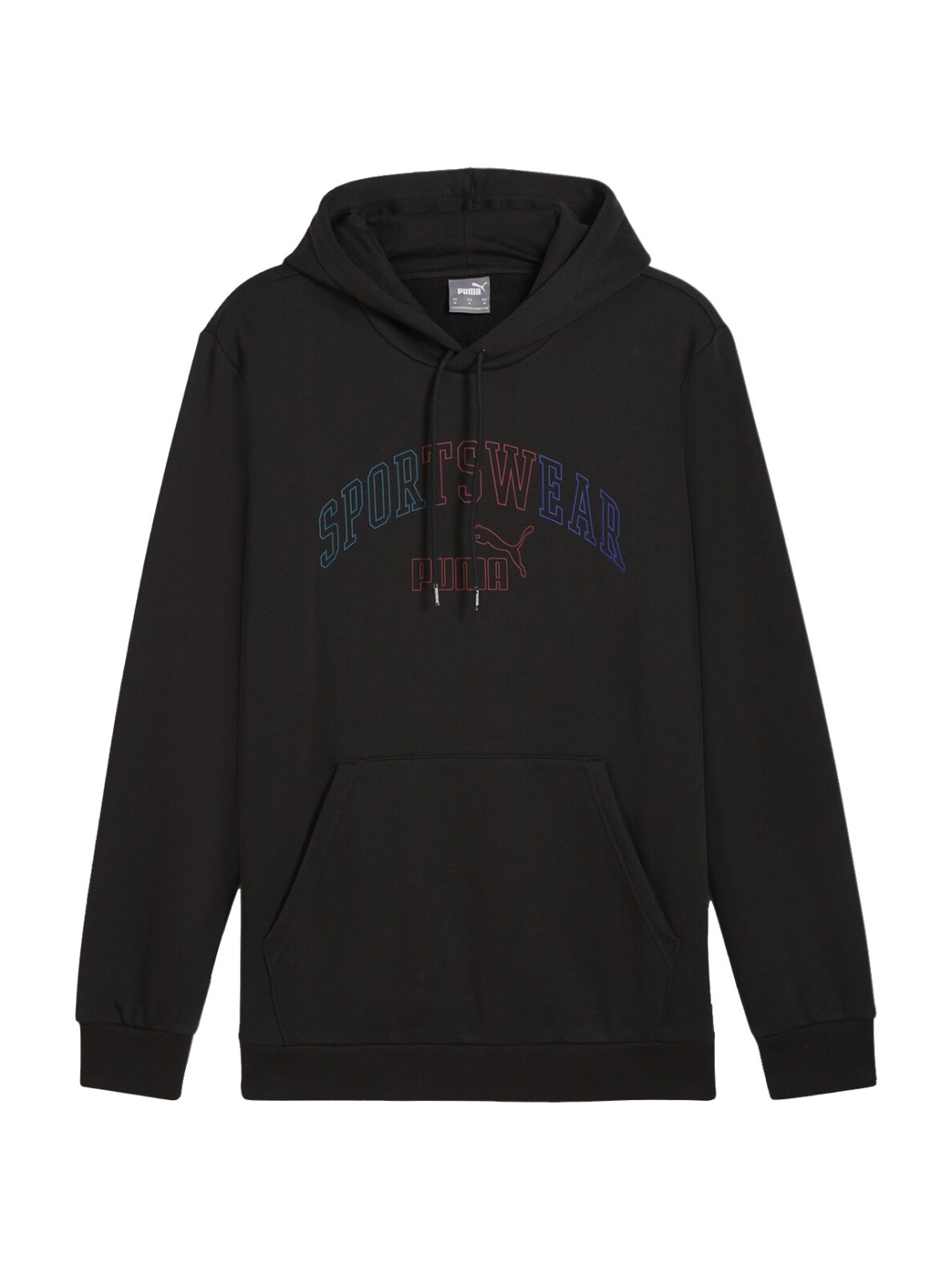 Puma Ess+ Logo LAB Gradient Hoodie FL vyriškas džemperis juodas 681775 01 Puma Ess+ Logo LAB Gradient Hoodie FL vyriškas džemperis juodas 681775 01