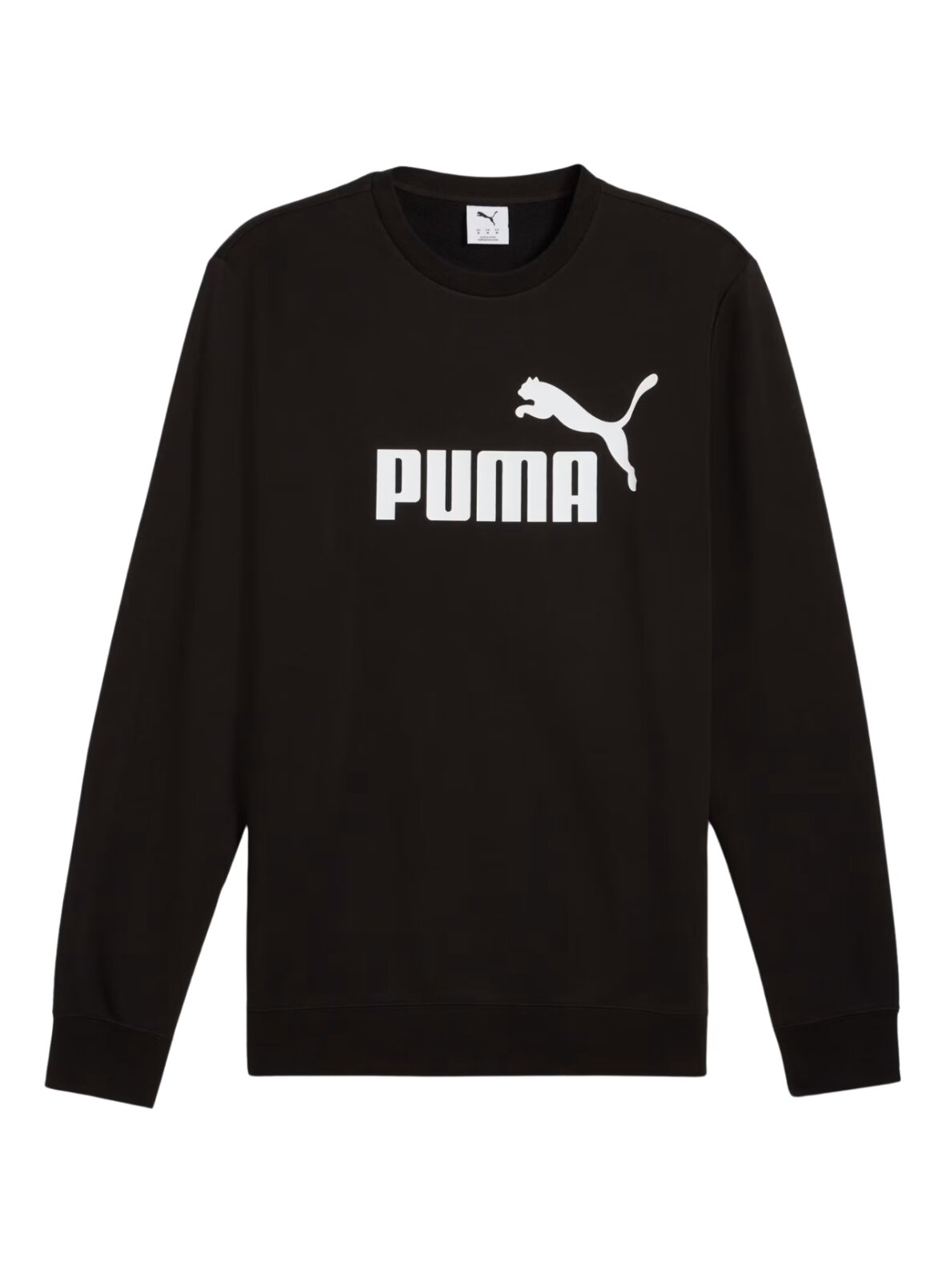 Puma ESS No.1 Logo Crew TR vyriški megztiniai juodi 682560 01