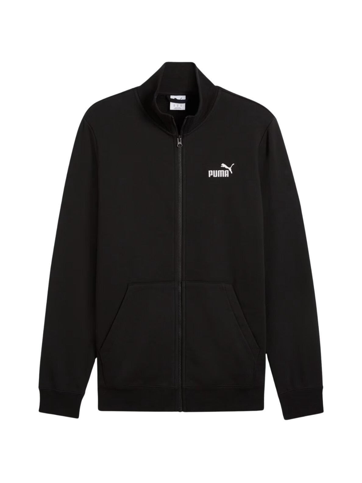 Puma ESS No.1 Logo Track Jacket FL džemperis vyrams juodas 682582 01 Puma ESS No.1 Logo Track Jacket FL džemperis vyrams juodas 682582 01