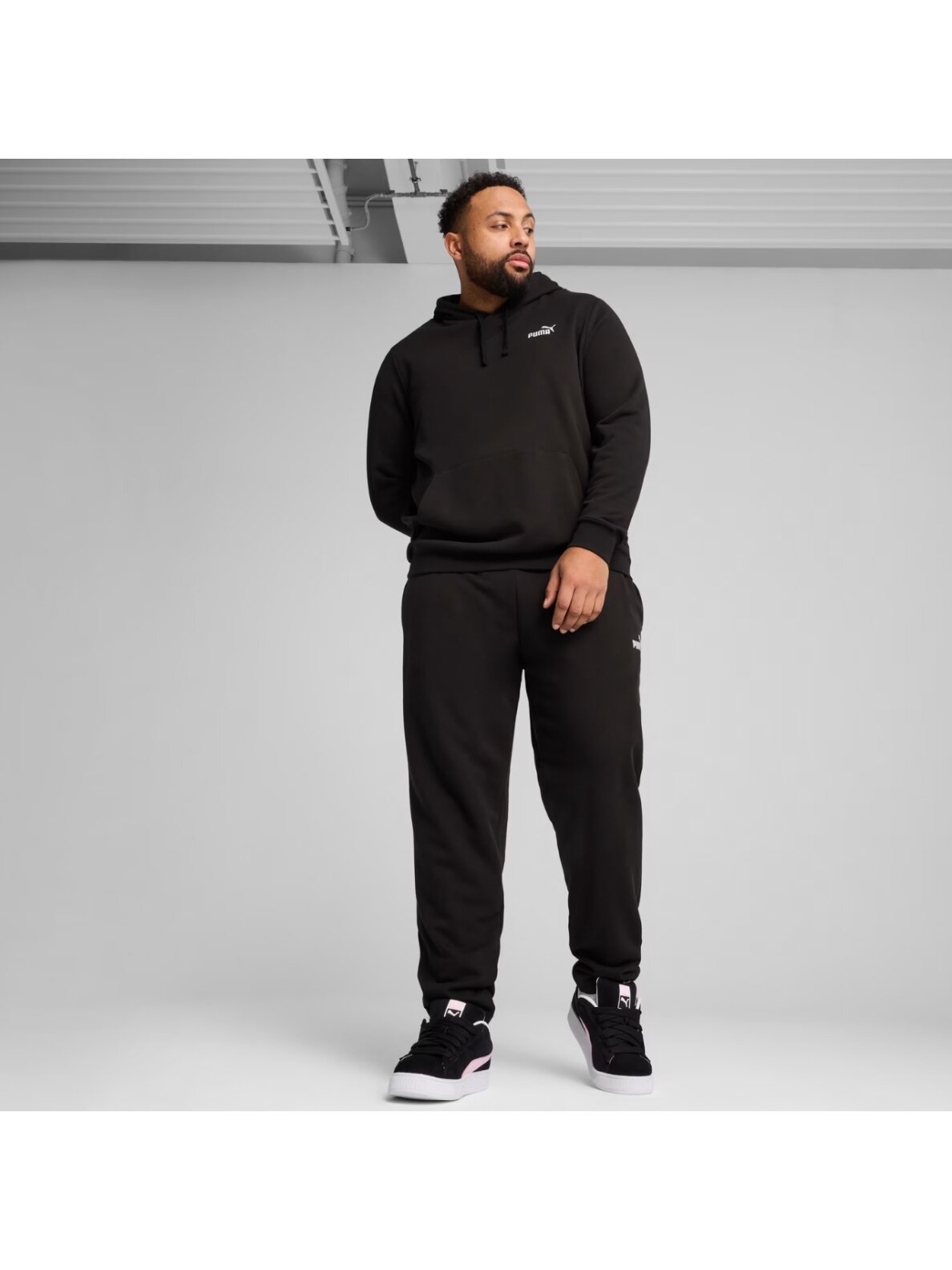 Puma vyriška ESS Small No.1 Logo Hoodie TR juoda džemperis 682576 01 5