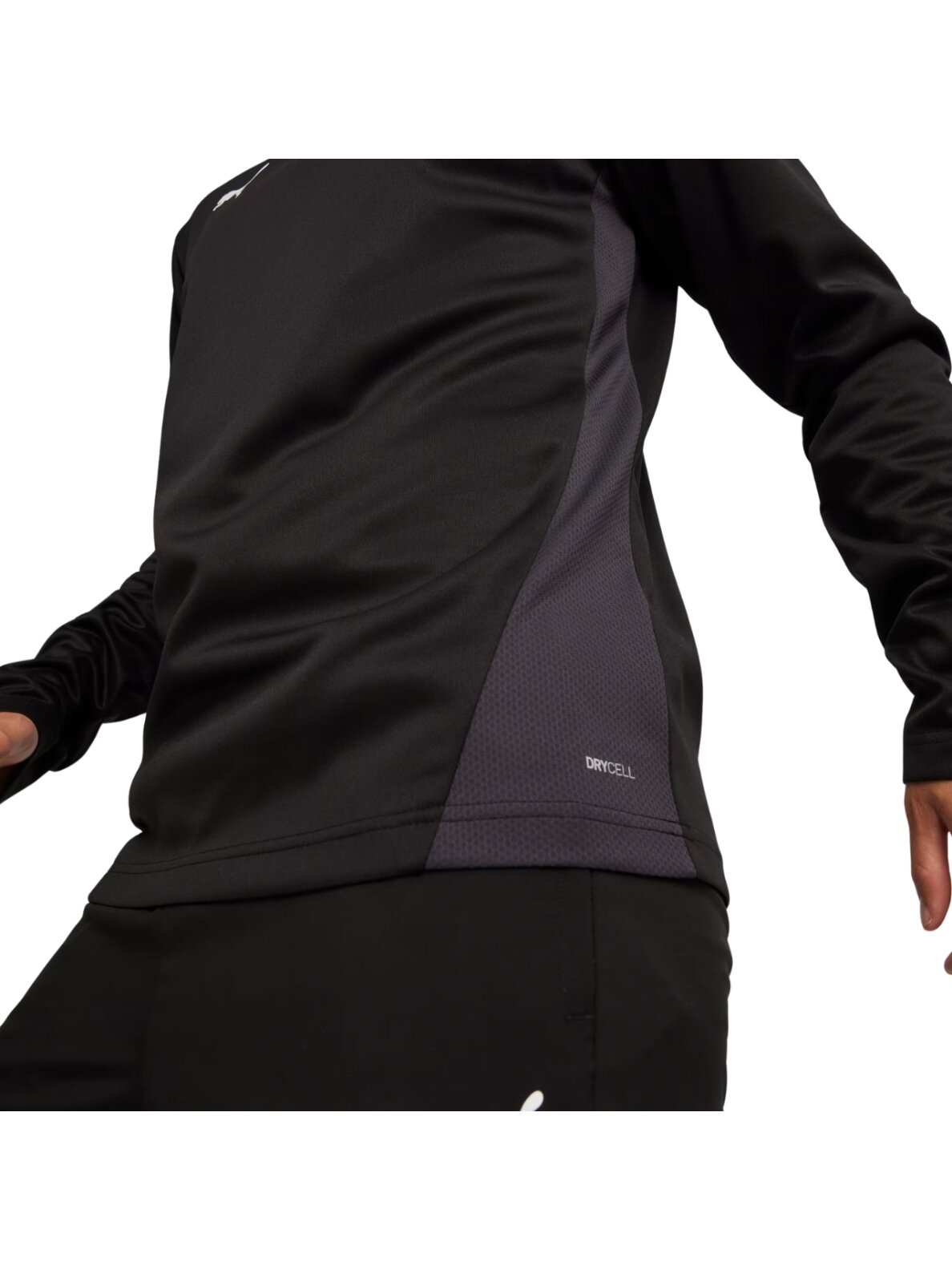 Puma TeamGoal Training 1/4 Zip Top vyrams juoda 658629 03 4 Puma TeamGoal Training 1/4 Zip Top vyrams juoda 658629 03 4