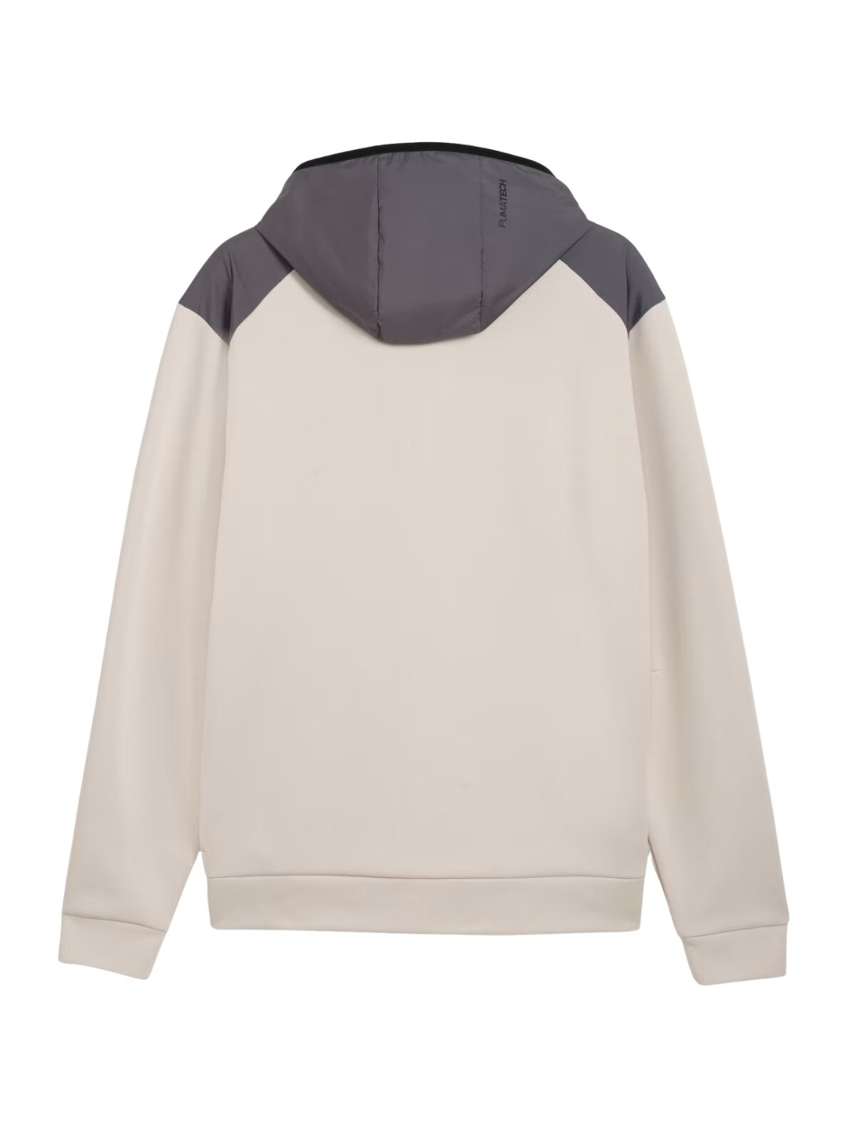 Puma vyriškas džemperis su užtrauktuku Tech Material Mix Full-Zip Hoodie, smėlio spalvos 694490 82 2