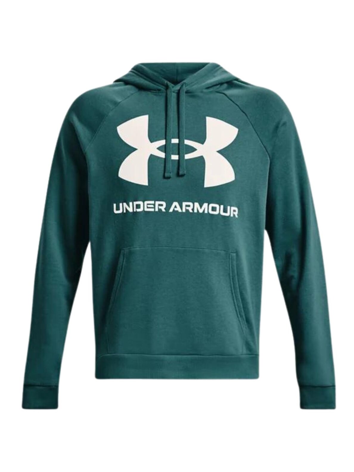 Under Armour Rival Fleece Big Logo HD vyriškas džemperis žalias 1357093 722 Under Armour Rival Fleece Big Logo HD vyriškas džemperis žalias 1357093 722