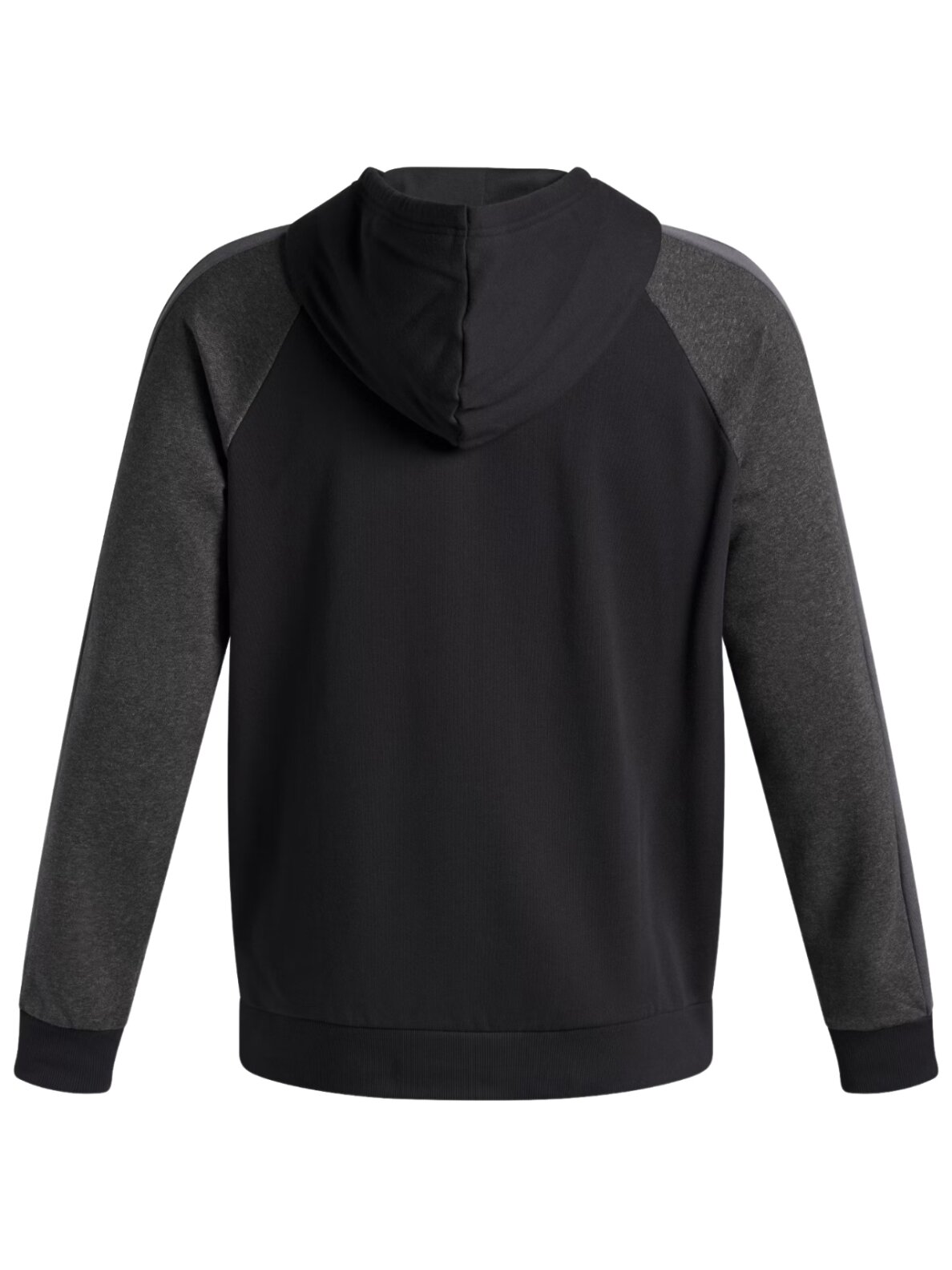 Under Armour Rival Fleece Colorblock Hoodie džemperis vyrams juodas 6003958 001 2