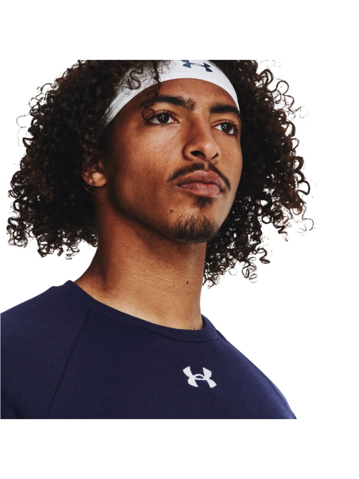 Vyriški „Under Armour Rival Fleece Crew“ džemperiai, tamsiai mėlyni 1379755 410 2 Vyriški „Under Armour Rival Fleece Crew“ džemperiai, tamsiai mėlyni 1379755 410 2