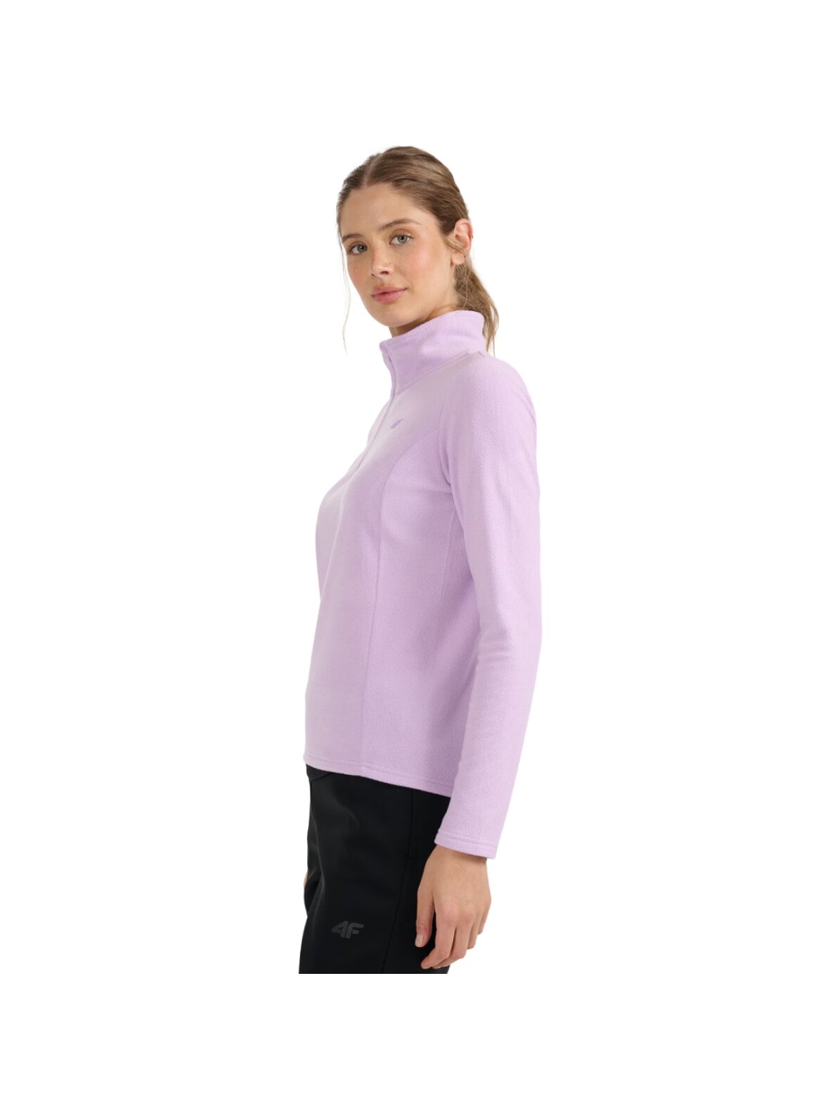 4F moterų poliarinė striukė F069 šviesiai violetinė 4FWAW25UFLEF069 52S 3