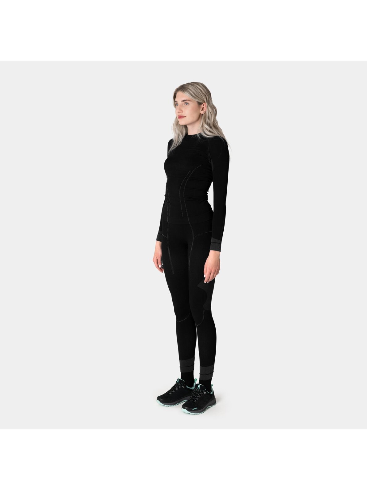 Alpinus Tactical Base Layer moteriškas termo džemperis, juodos ir pilkos spalvos GT18362 8