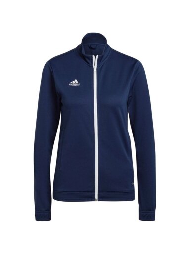 Adidas Entrada 22 Track Jacket moteriškas džemperis, tamsiai mėlynas H57528