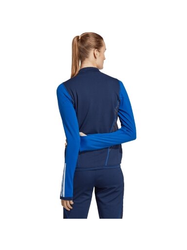 Moteriškas džemperis Adidas Tiro 23 Competition Training Top tamsiai mėlynos ir mėlynos spalvos IC4595