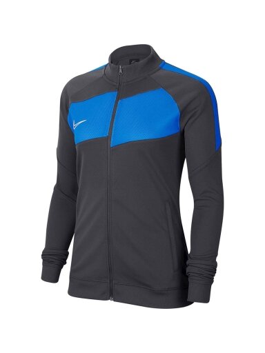 Nike Dry Academy Pro moteriškas džemperis pilkos ir mėlynos spalvos BV6932 060