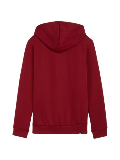 Puma Ess+ Logo LAB Hoodie FL moteriškas džemperis bordo spalvos 682987 13