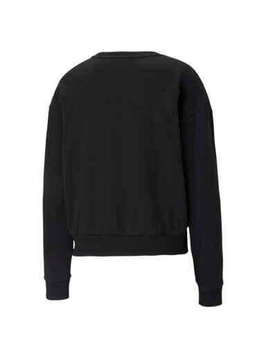 Puma Modern Basics Crew TR moteriškas džemperis juodas 585932 01