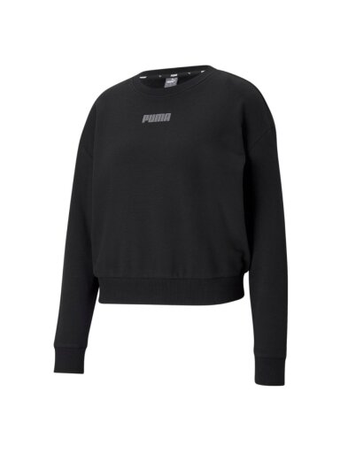 Puma Modern Basics Crew TR moteriškas džemperis juodas 585932 01