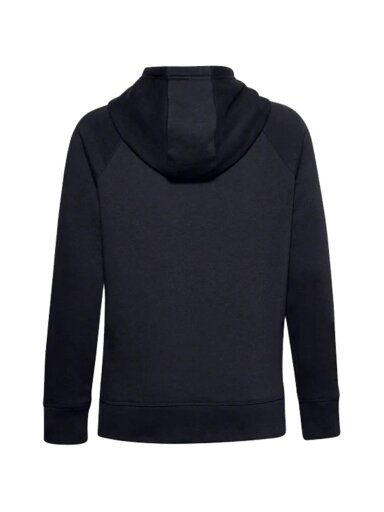 Under Armour Rival Fleece Hb Hoodie moteriškas džemperis juodas 1356317 001