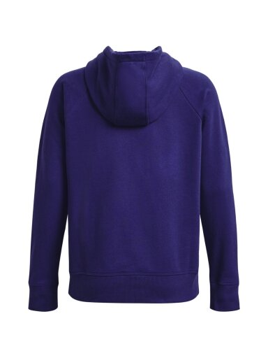 Under Armour Rival Fleece HB Hoodie moteriškas džemperis, tamsiai mėlynas 1356317 468