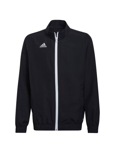 Adidas Entrada 22 Presentation Jacket vaikiškas džemperis, juodas H57532