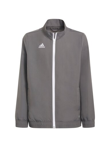 Adidas Entrada 22 Presentation Jacket vaikiški džemperiai, pilki H57539