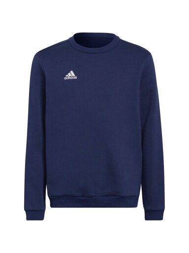 Adidas Entrada 22 Sweat Top vaikiški džemperiai, tamsiai mėlyna H57568