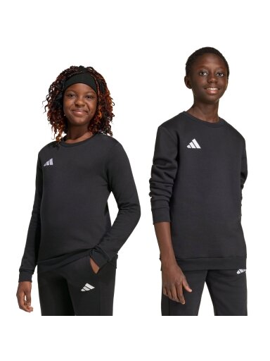 Adidas Entrada 26 Sweat Top vaikams juoda JZ6554