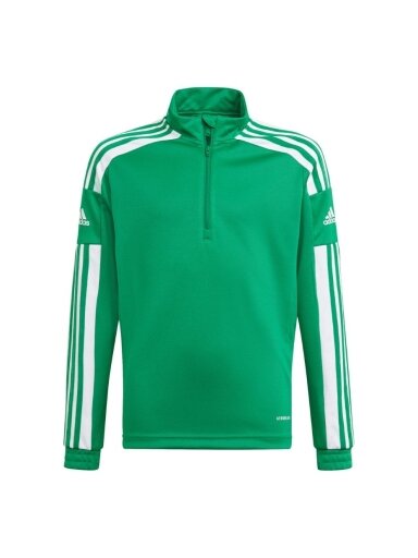 Adidas Squadra 21 Training Top Jaunimo džemperis vaikams, žalias GP6471