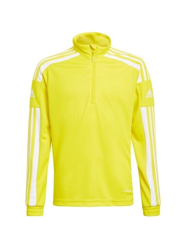 Adidas Squadra 21 Training Top Jaunimo džemperis vaikams, geltonas GP6468