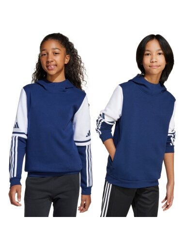 Adidas Squadra 25 Sweat Hoody vaikams tamsiai mėlyna JD4804